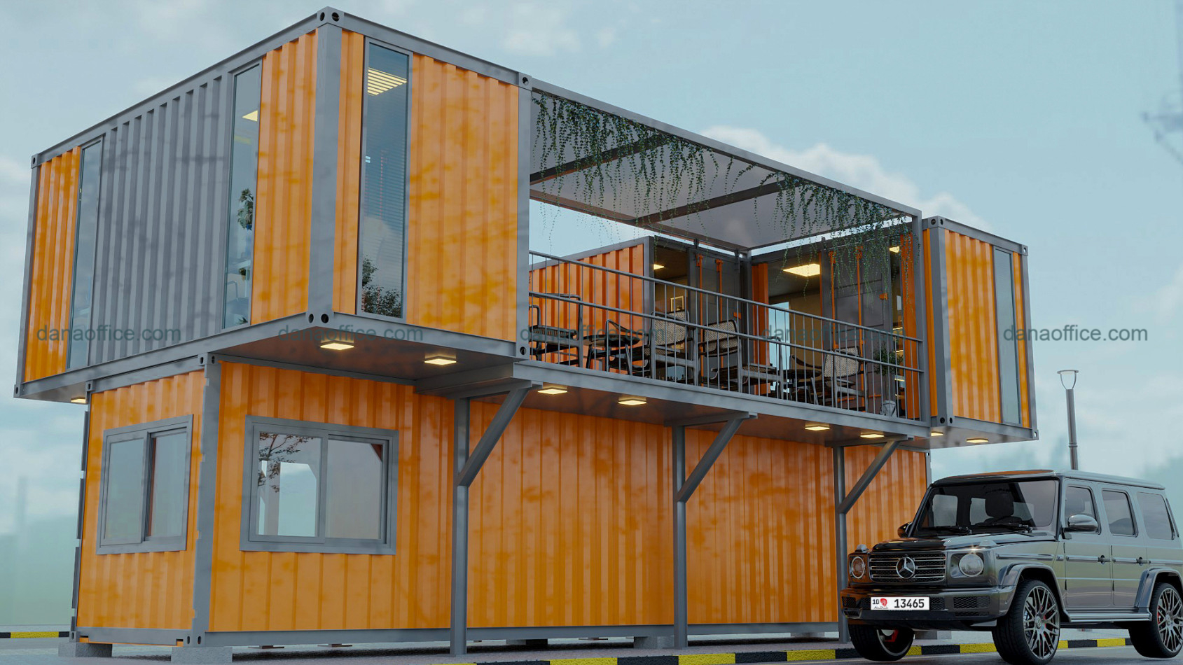 Thiết kế thi công văn phòng container tại Đà Nẵng