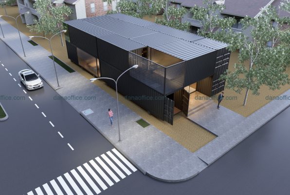 Thiết kế văn phòng container tại Đà Nẵng