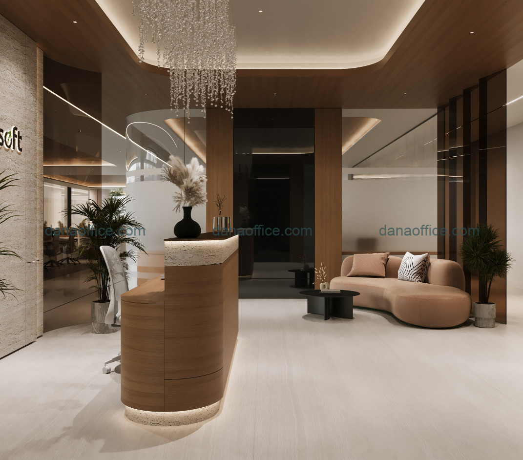 Thiết kế không gian sảnh chờ cho công ty