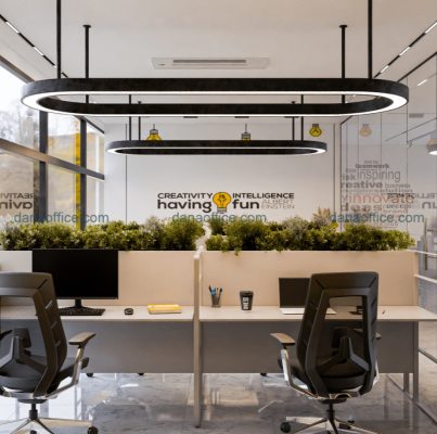 Không gian làm việc sang trọng cho nhân viên văn phòng