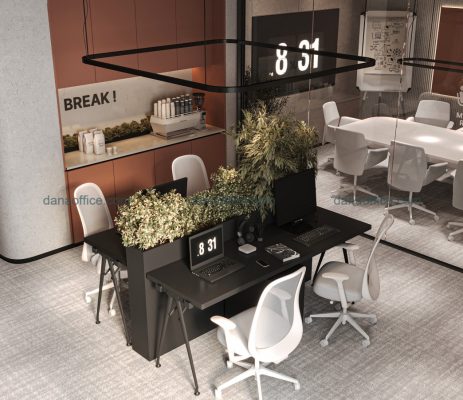 Thiết kế văn phòng phong các tối giản