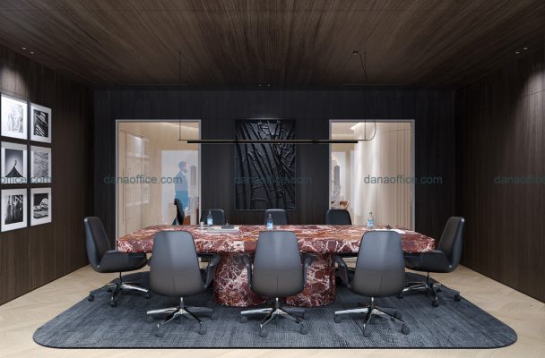 Thiết kế văn phòng 25m2 tối giản nhưng sang trọng