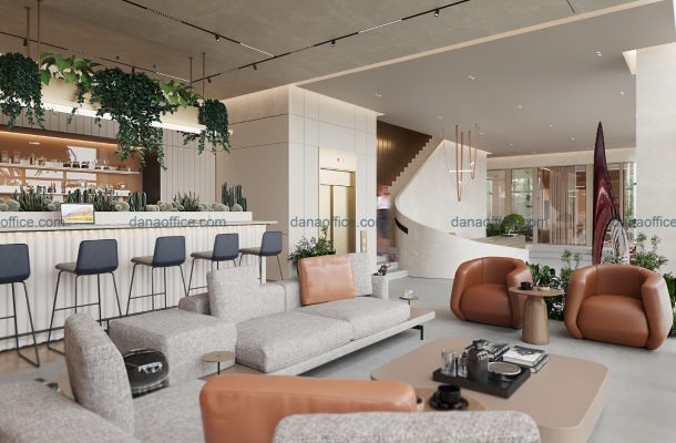 Văn phòng làm việc với thiết kế chất lượng cao