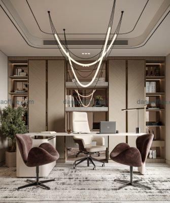 Thiết kế phòng làm việc cho giám đốc