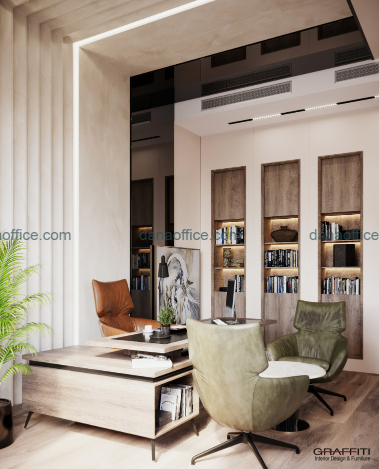 Văn phòng đẹp, độc đáo, đáp ứng cao về thẫm mỹ