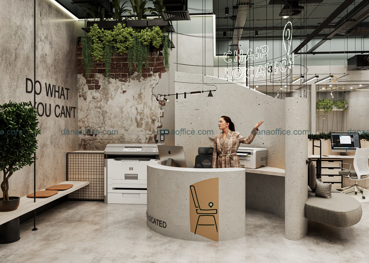 Thiết kế văn phòng làm việc thoải mái